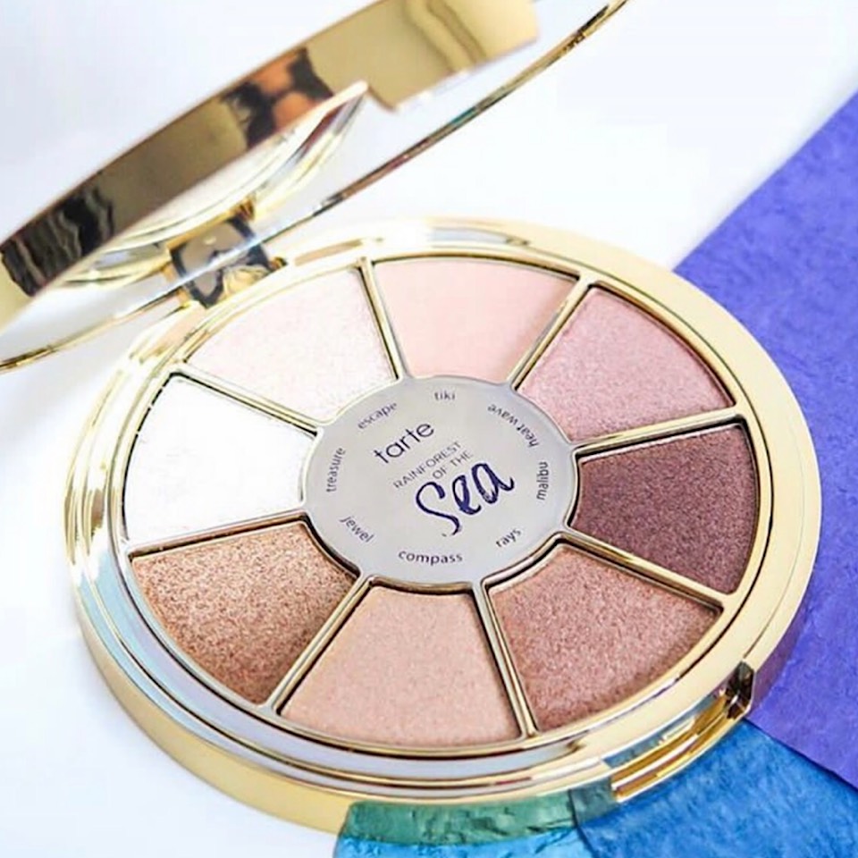 BẢNG PHẤN MẮT TARTE RAINFOREST OF THE SEA SIZZLE EYE SHADOW PALETTE